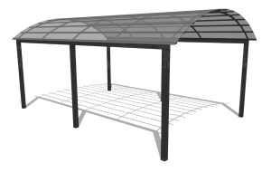 Copertină arcuită CA-3/10