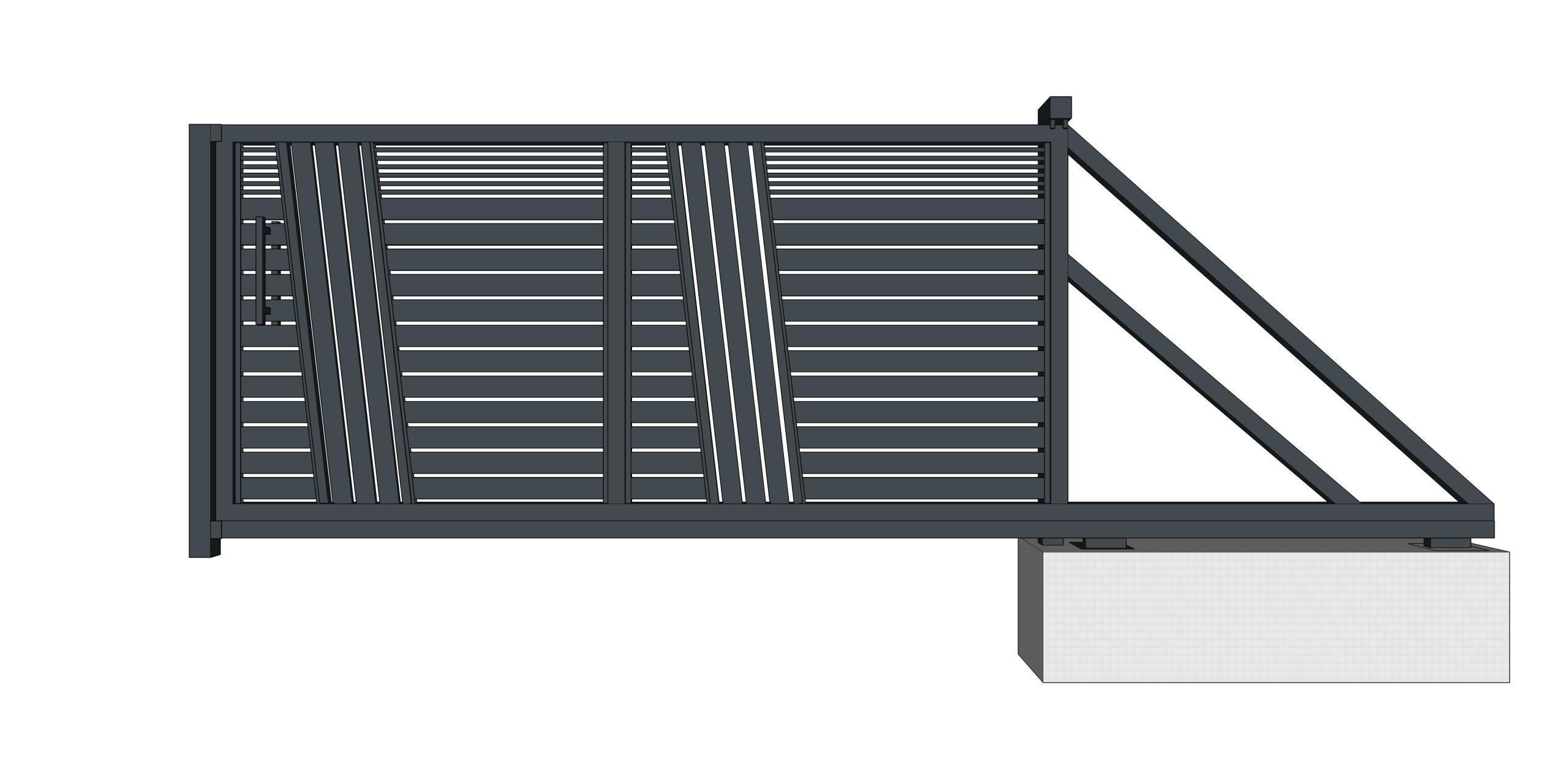 Poarta autoportantă "Galaxy"